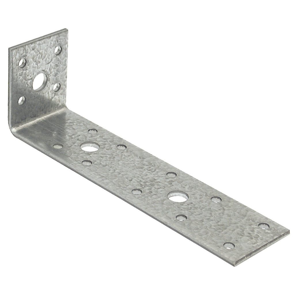 Leņķa stiprinājums 160 × 50 × 40 × 3 mm