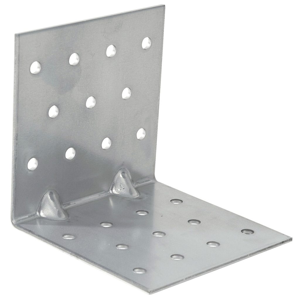 Leņķa stiprinājums 80 × 80 × 80 × 2 mm
