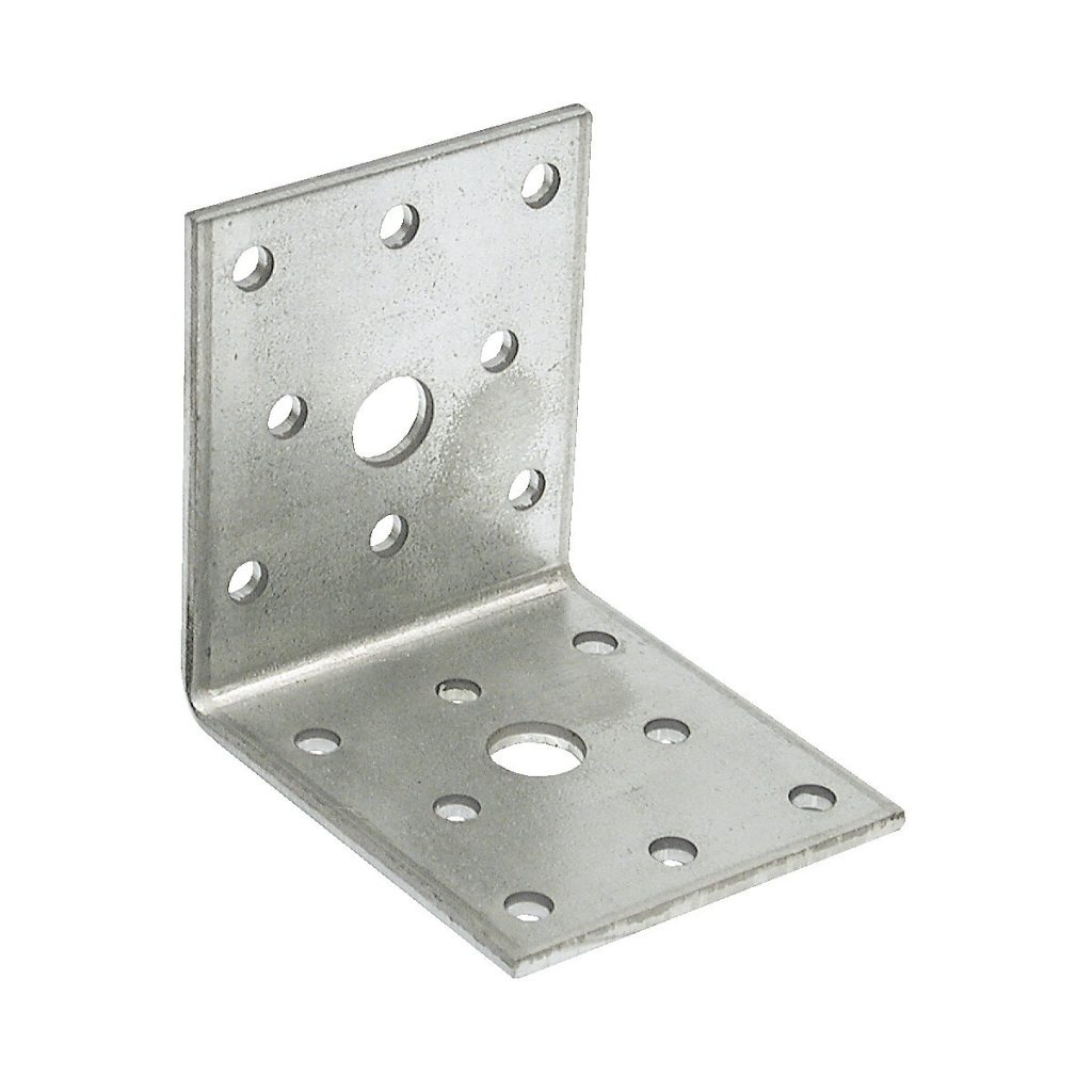 Leņķa stiprinājums 65 × 65 × 55 × 3 mm