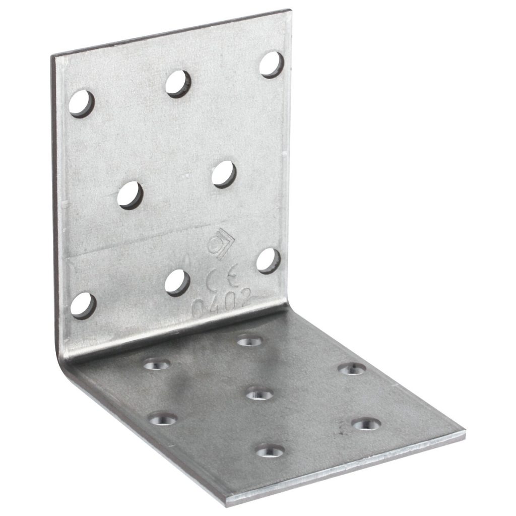 Leņķa stiprinājums 60 × 60 × 50 × 2,5 mm