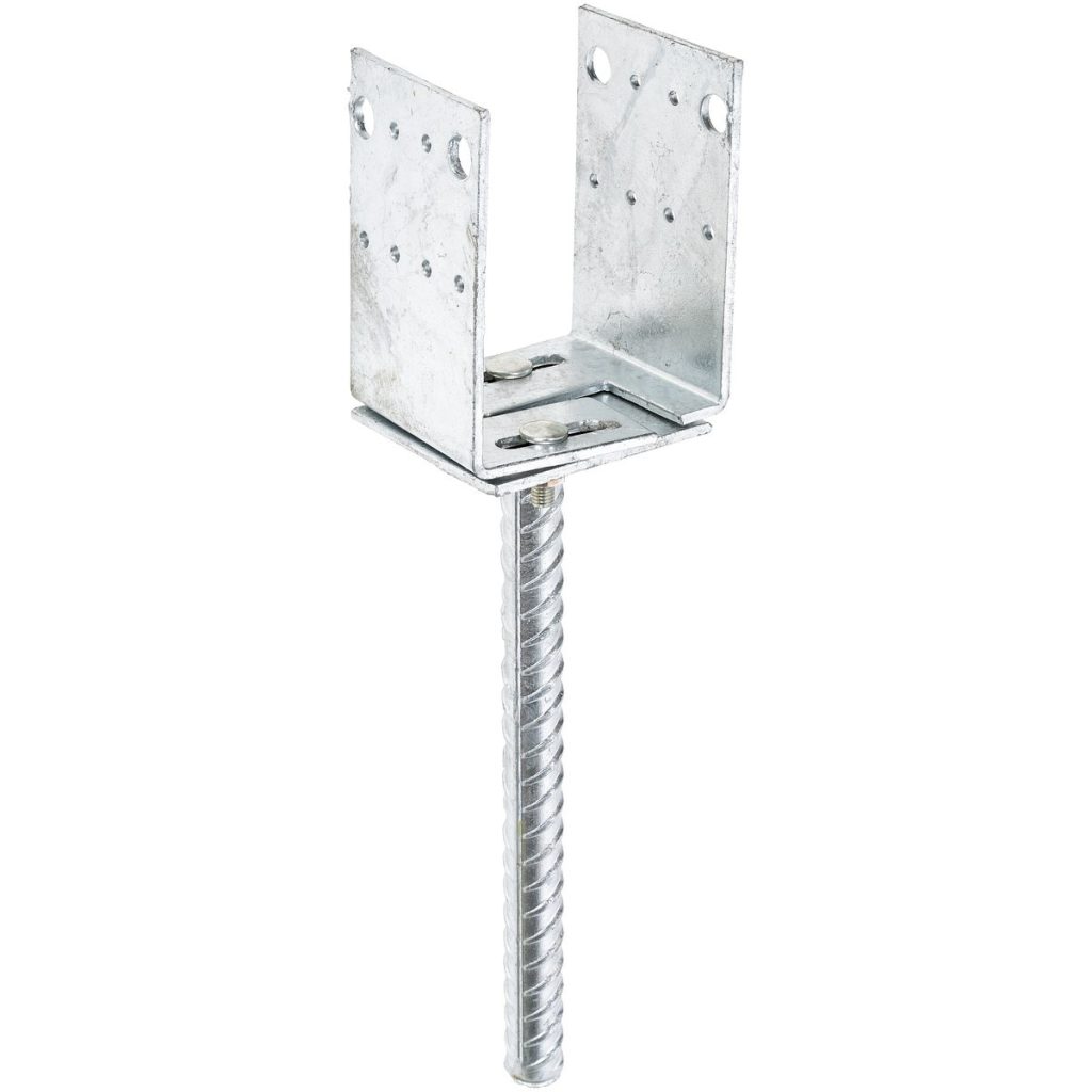 Regulējama statņa pamatne 80–160 × 70 mm pamatiem