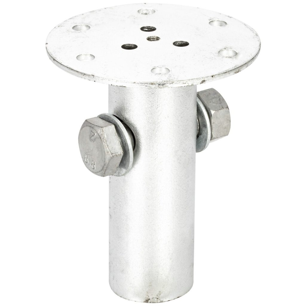 Apaļš staba turētājs 120 mm