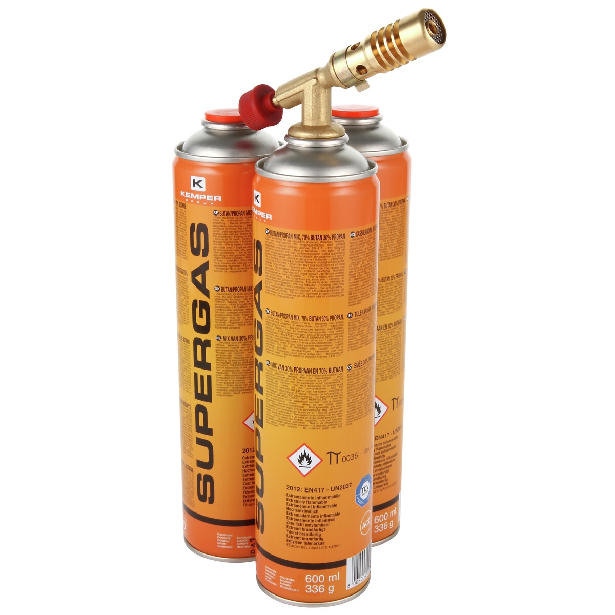Pūtējs + 3 kārtridži 600 ml