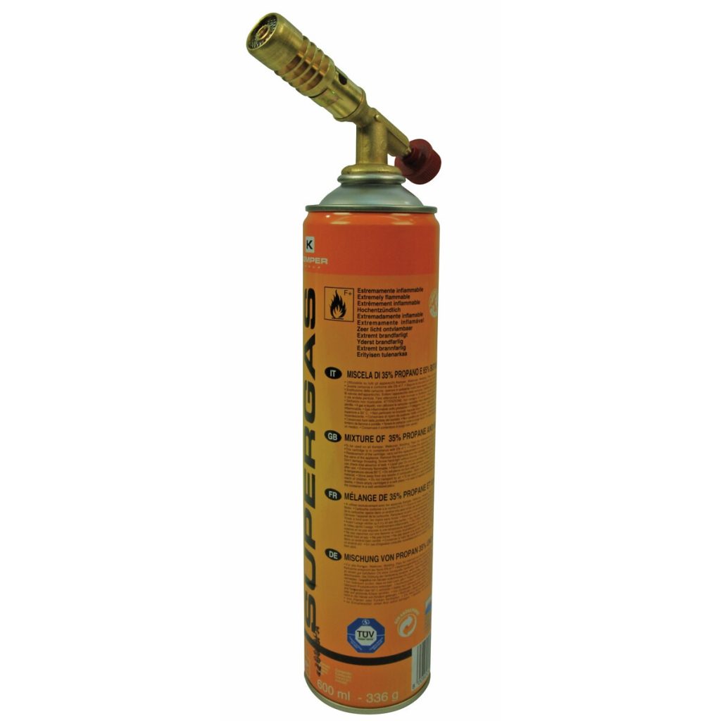 Pūšamspuldzes ar pjezo + kasetne 600ml