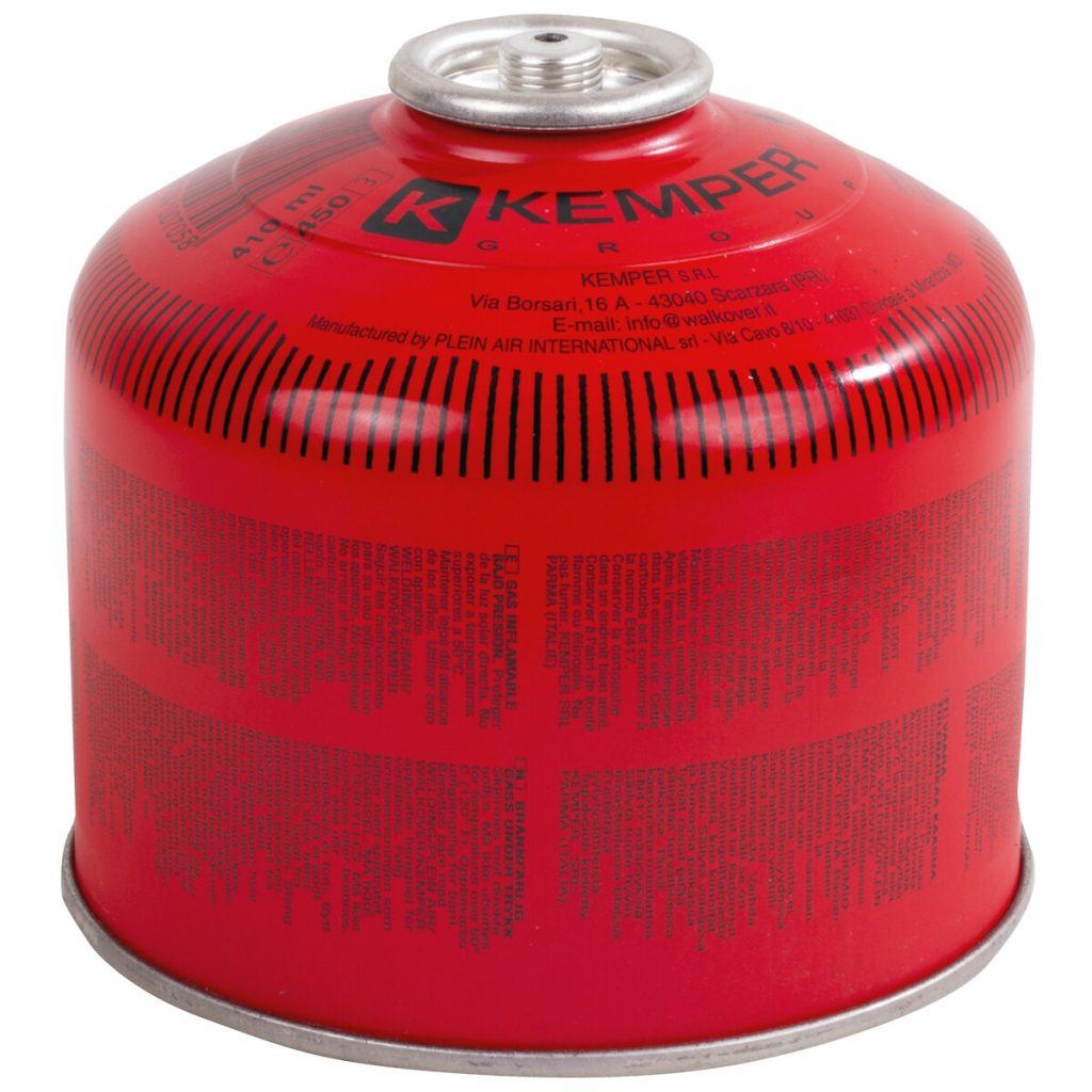 Kempinga gāze 230g 7/16" vārsts