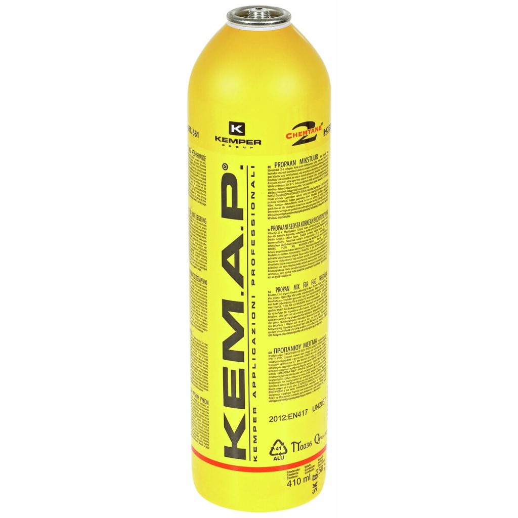 Kartes gāzes kasetne 250g 7/16" kemap