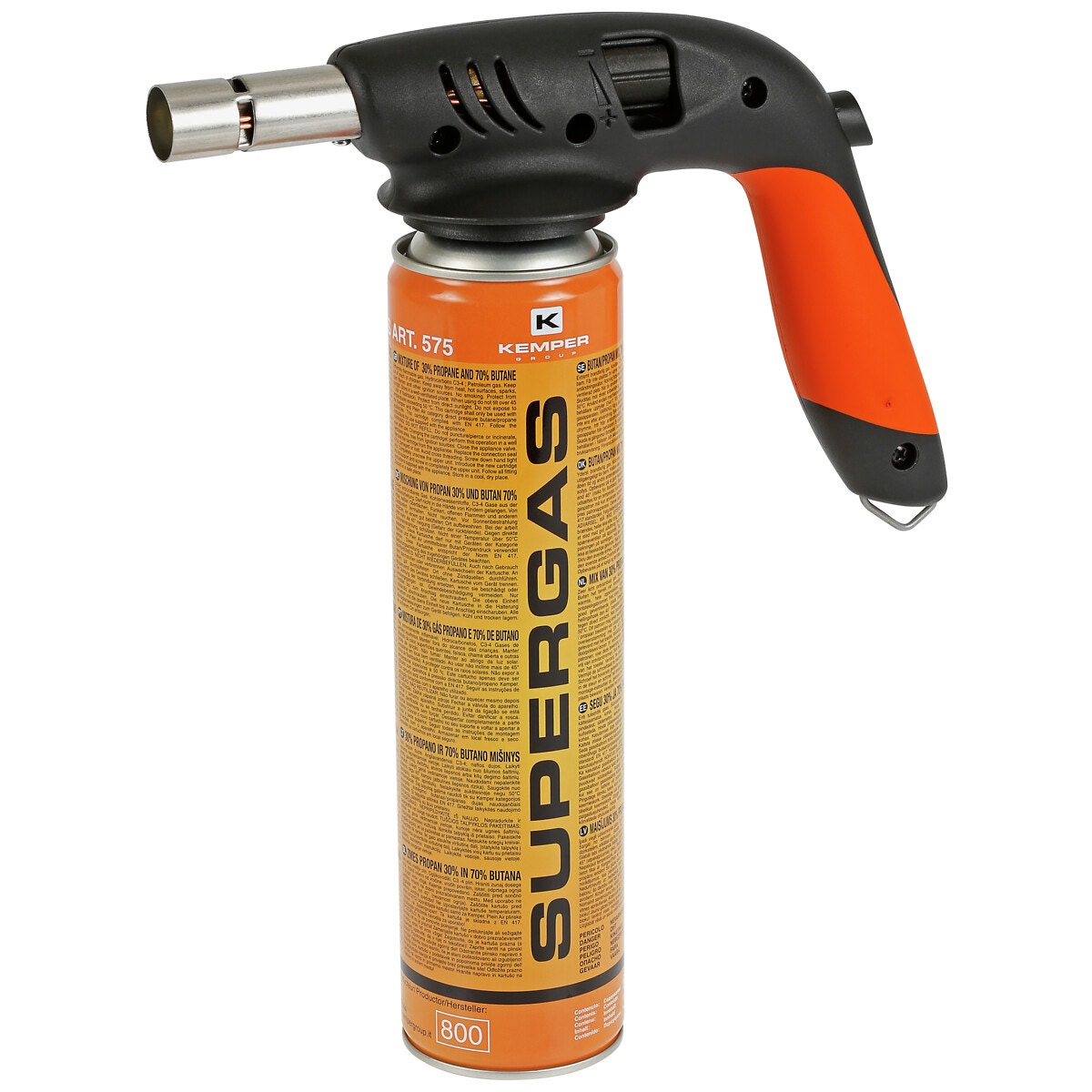 Pūšamā degļa prof. + supergāze 575 600ml