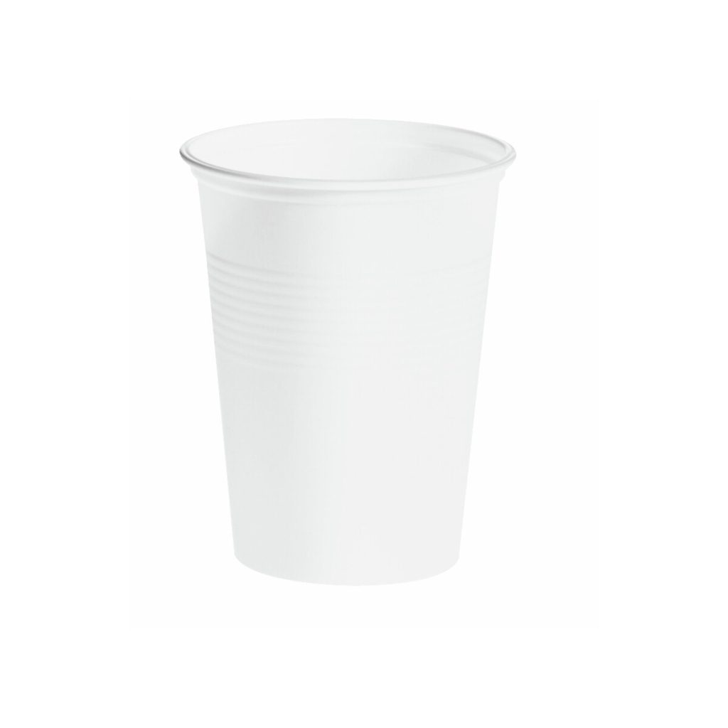 Vienreizlietojamā plastmasas krūze 190ml 100gab