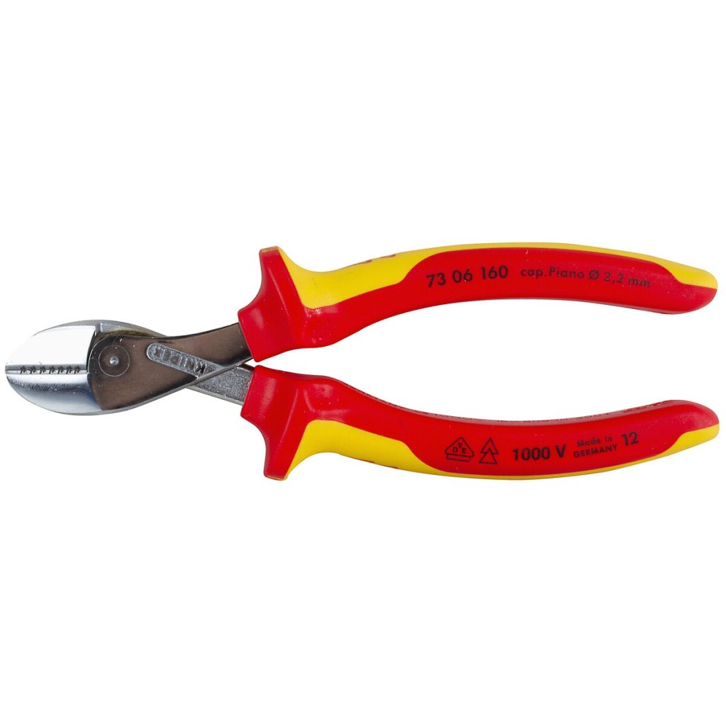 DIAGONĀLIE GRIEZĒJI KNIPEX X-CUT HROMĒTI 160 MM