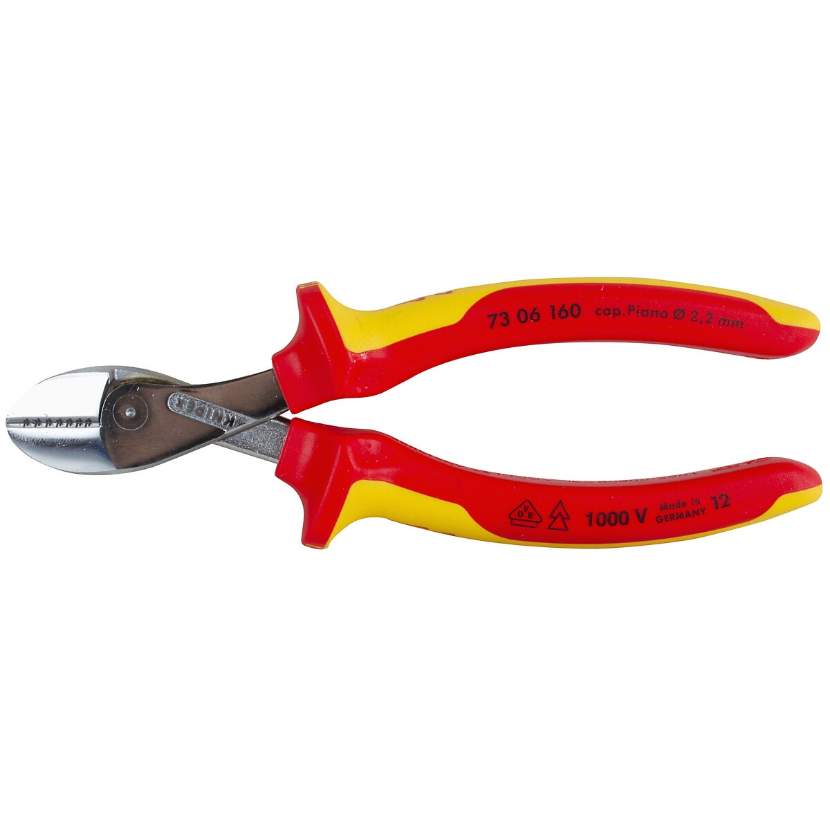 DIAGONĀLIE GRIEZĒJI KNIPEX X-CUT HROMĒTI 160 MM