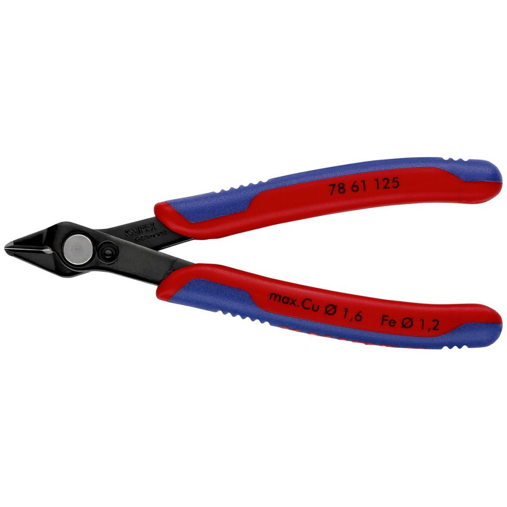 ELEKTRONIKAS DIAGONĀLIE 125 MM GRIEZĒJI SUPER KNIPS