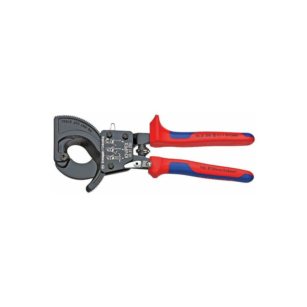 KABEĻU GRIEZĒJS AR SPRŪDRATA MEHĀNISMU 250 MM 95 31 250