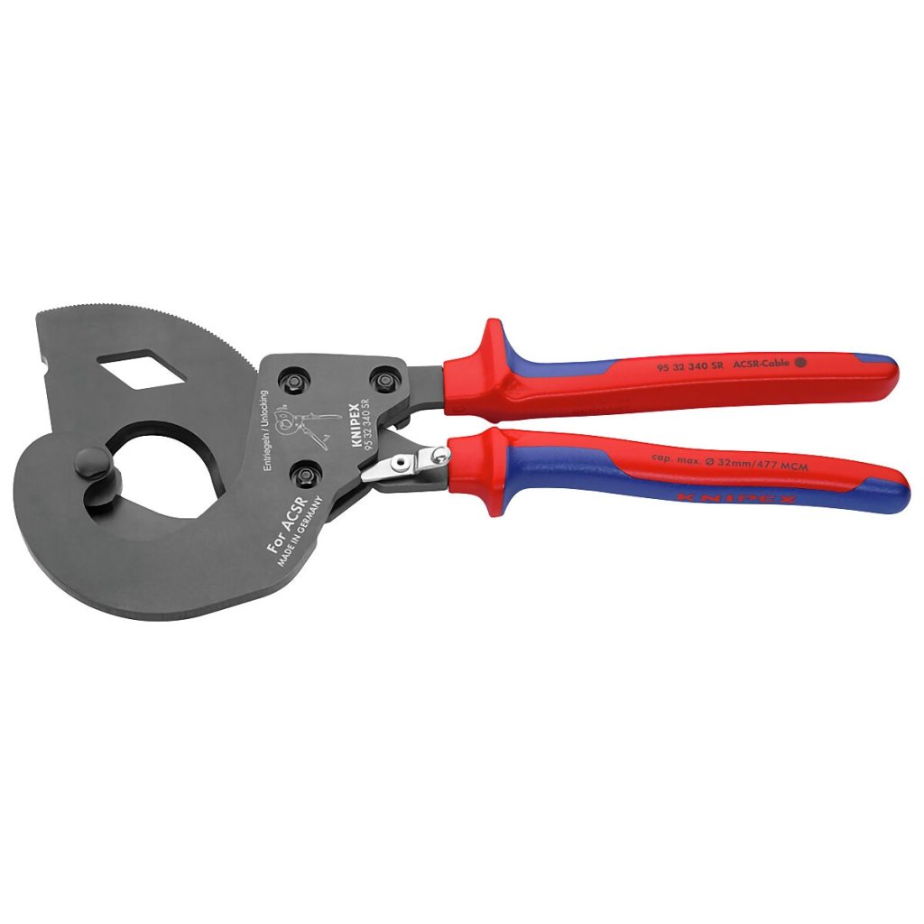 KABEĻU GRIEZĒJS AR SPRŪDRATA MEHĀNISMU ACSR 340 MM 95 32 340 SR