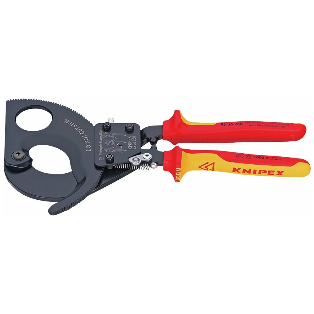 KABEĻU GRIEZĒJS AR SPRŪDRATA MEHĀNISMU 280 MM 95 36 280 VDE
