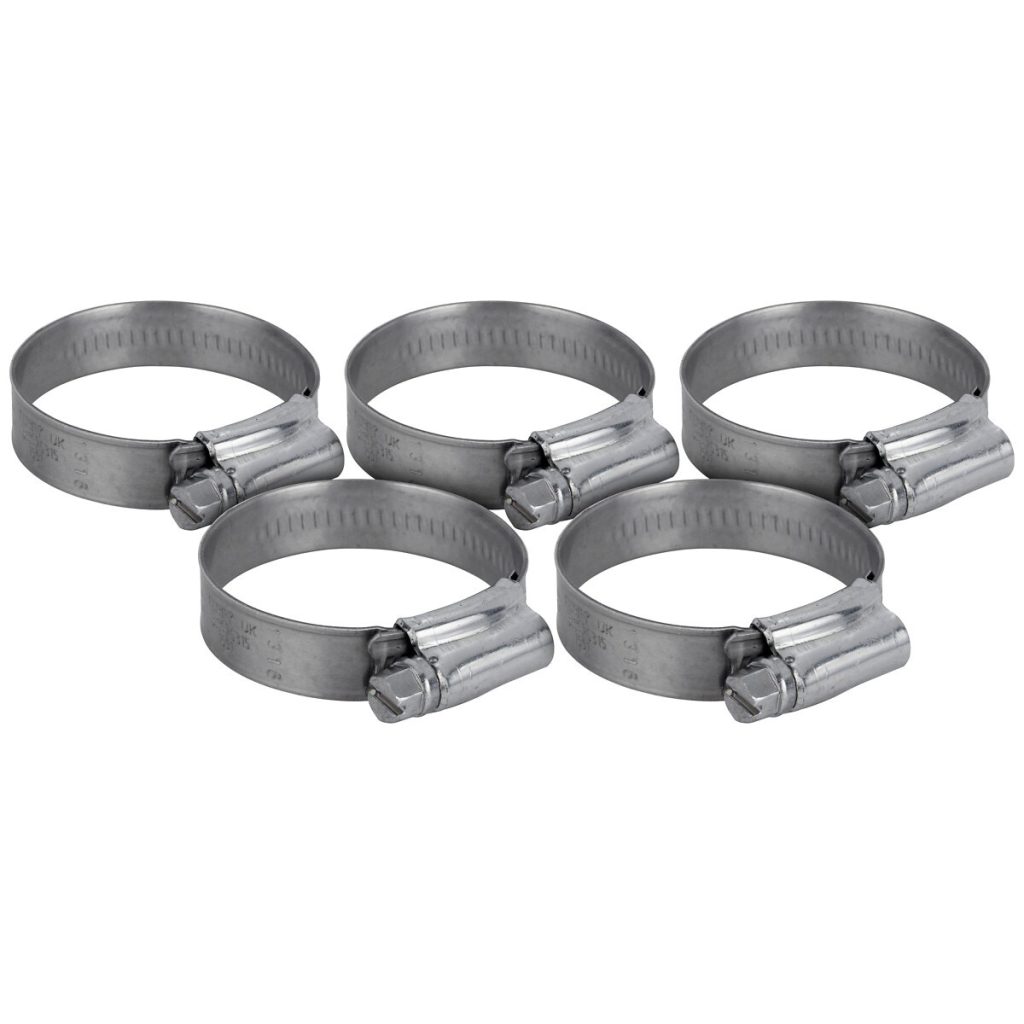 Šļūtenes skava 9,5-12mm 5gab. frotē power grip