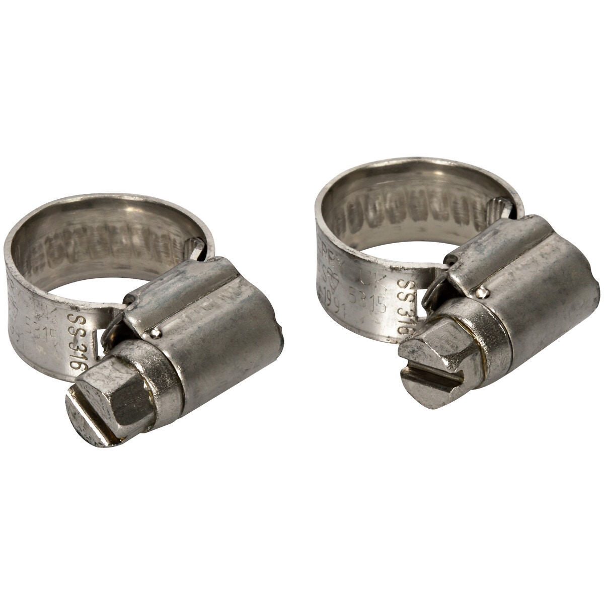 Šļūtenes skava 18-25mm a4 w5 2gab frotē rokturis Power Grip