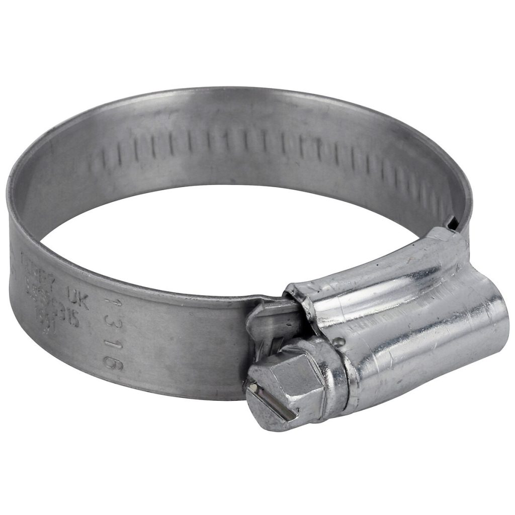 Šļūteņu skava 40-55mm a4 w5 frotē rokturis Power Grip