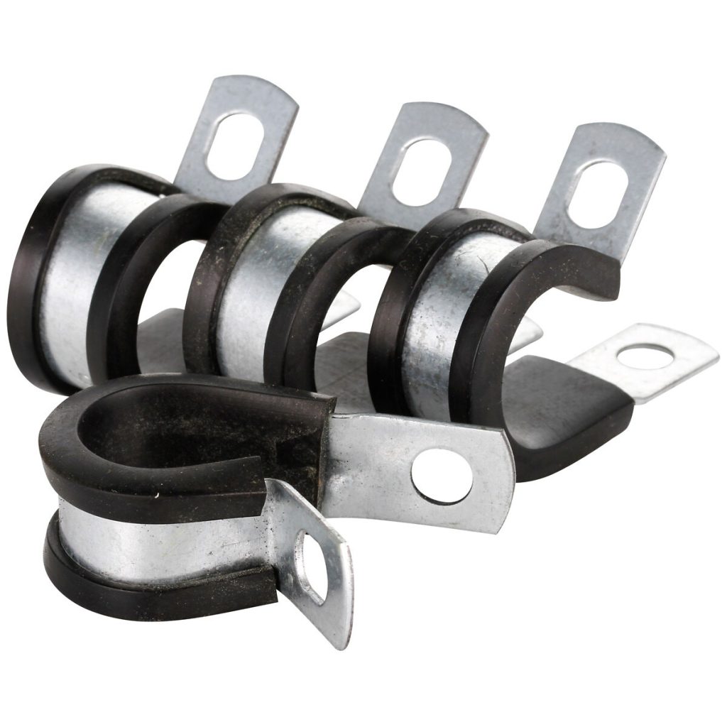 Gumijas oderējums p-veida skava 15,9mm 4gab