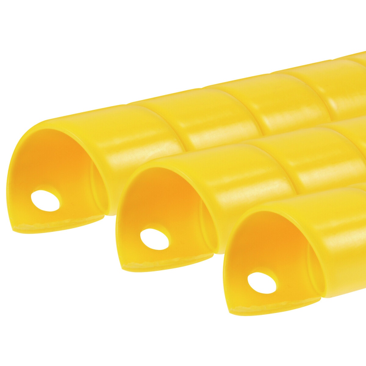 Droša spirāle 20mm dzeltens 1m 3 gab.
