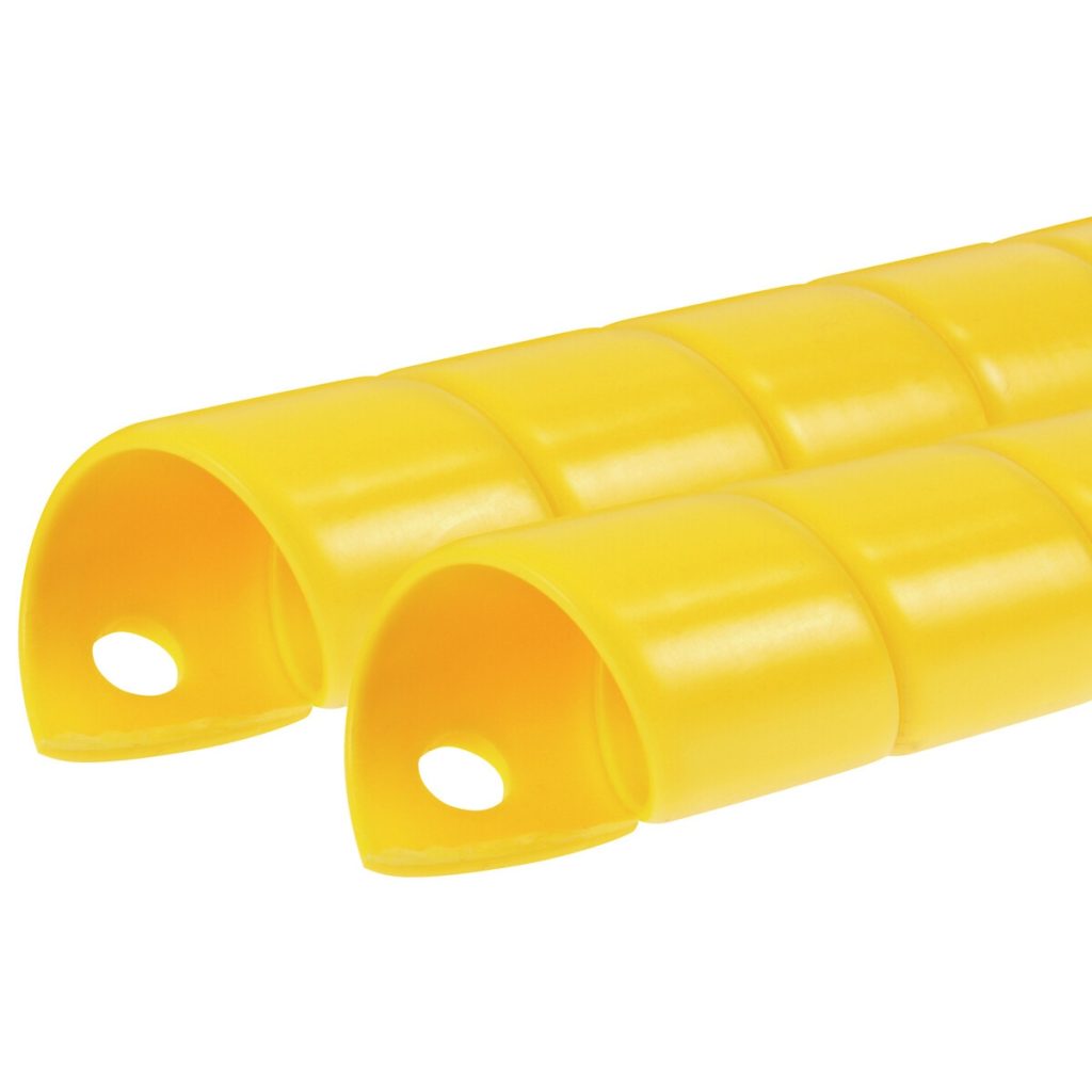 Droša spirāle 25mm dzeltens 1m 2gab.