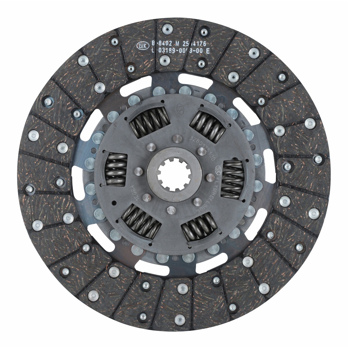 SAJŪGA PLATE 280 MM AR ATSPERĒM CENTRĀ 10Z