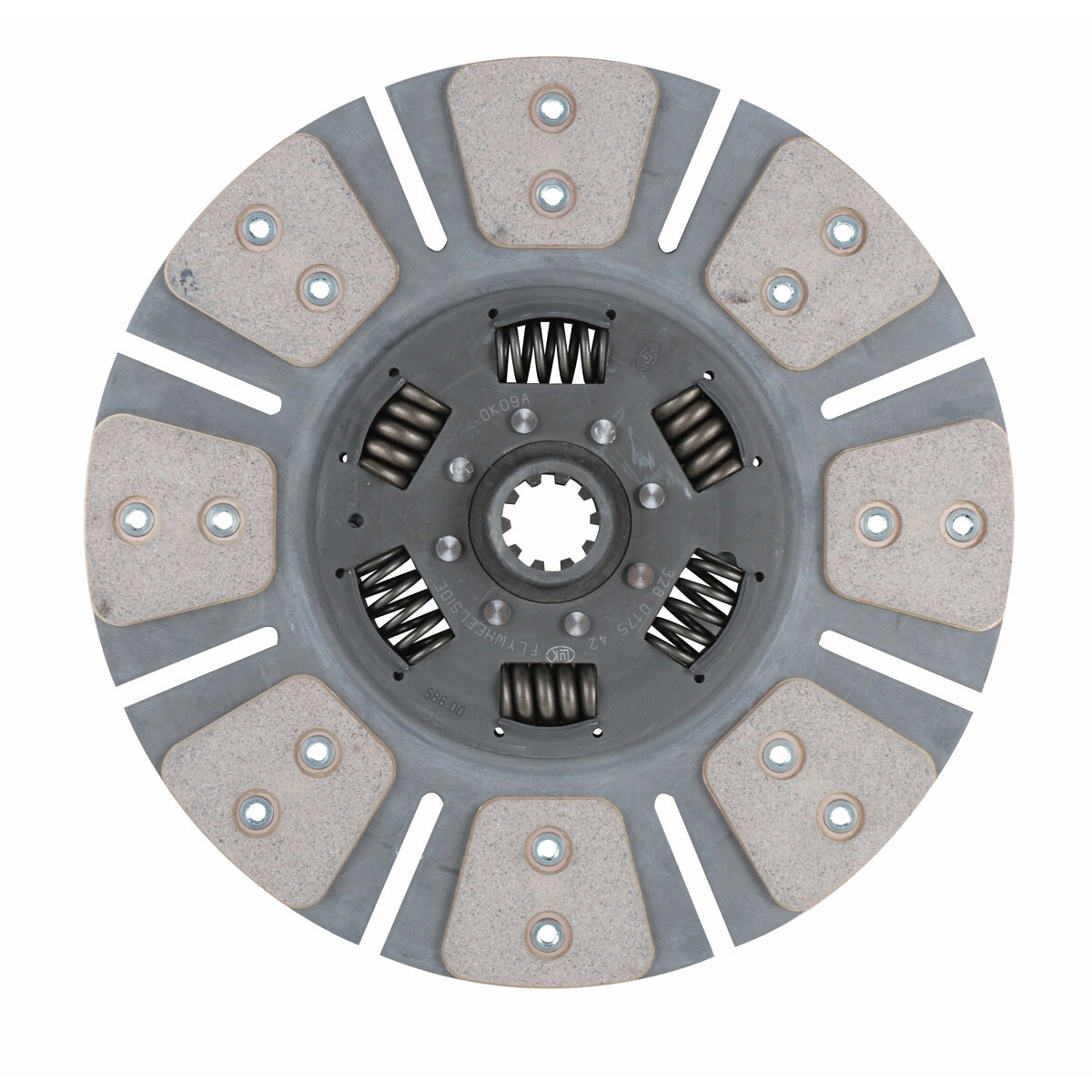 SAJŪGA PLATE 280MM C-8 AR ATSPERĒM CENTRĀ 10Z
