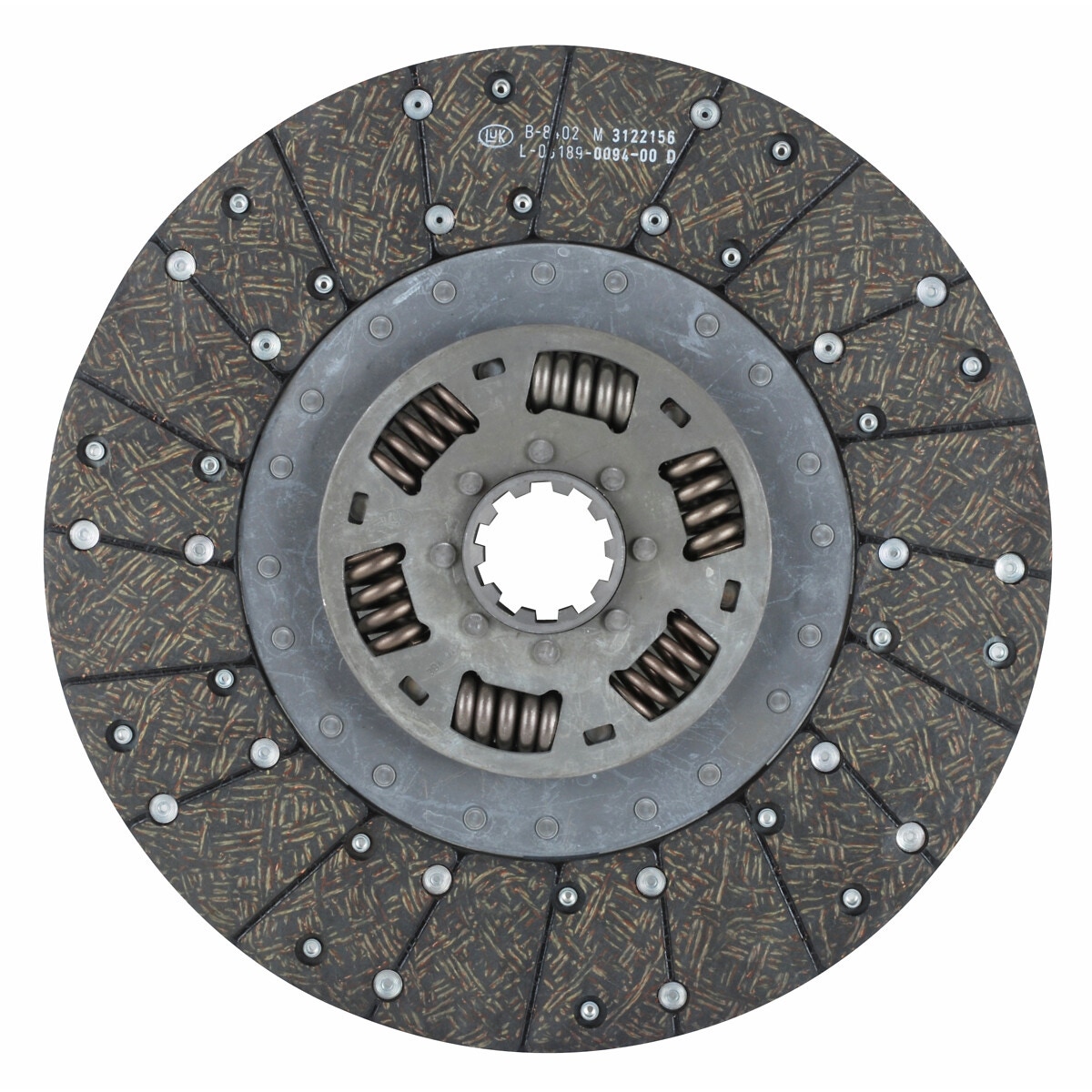 SAJŪGA PLATE 327 MM AR ATSPERĒM CENTRĀ 10Z