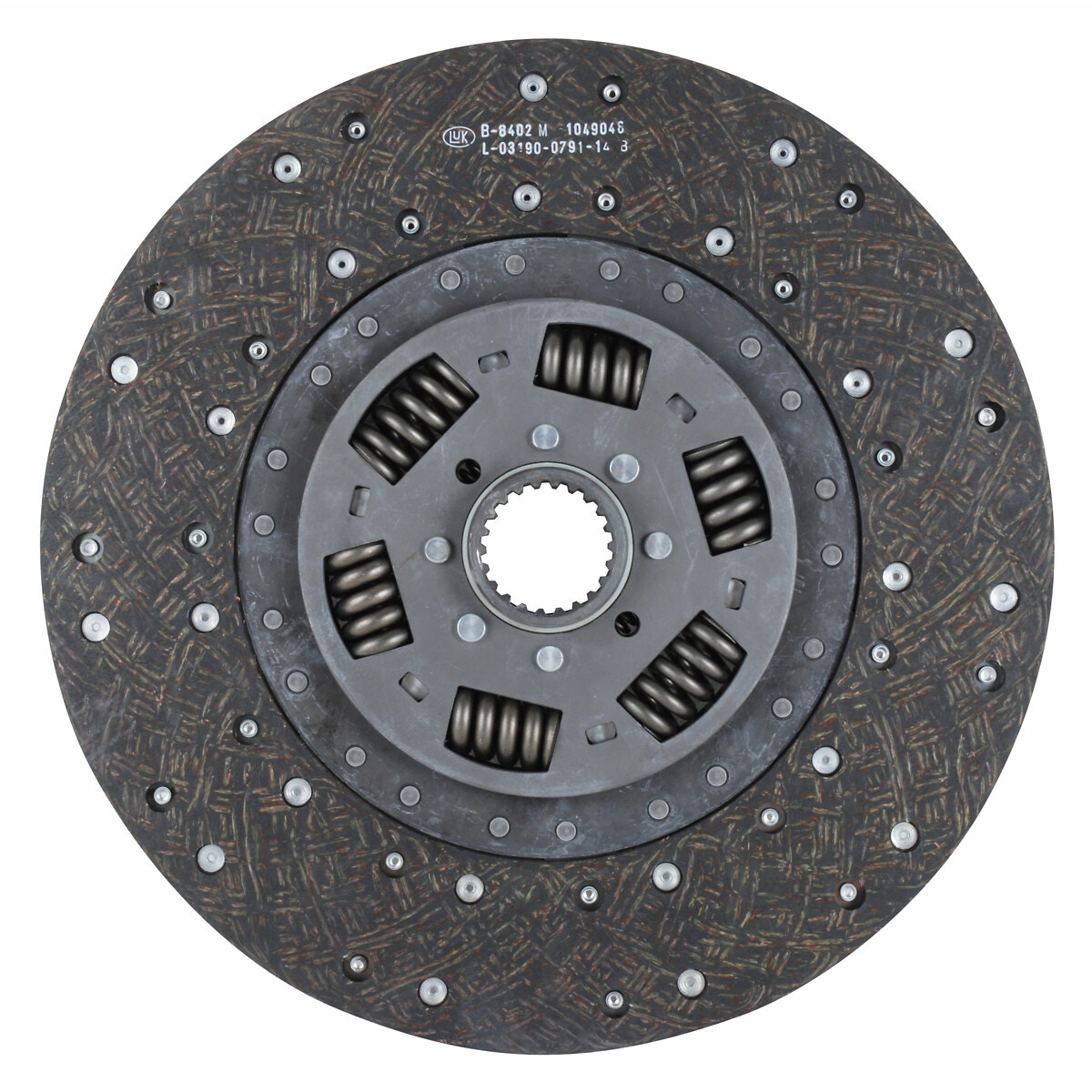 SAJŪGA PLATE 350 MM AR ATSPERĒM CENTRĀ 22Z