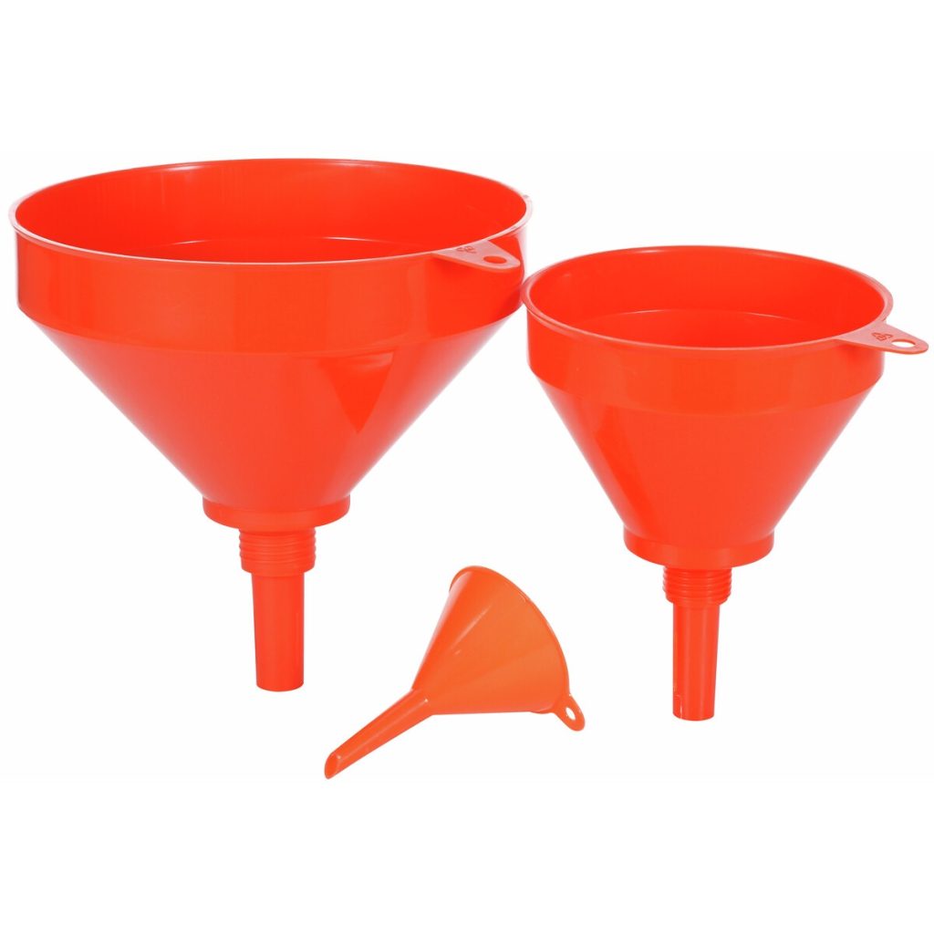 Plastmasas piltuves komplekts 75/160/235 mm