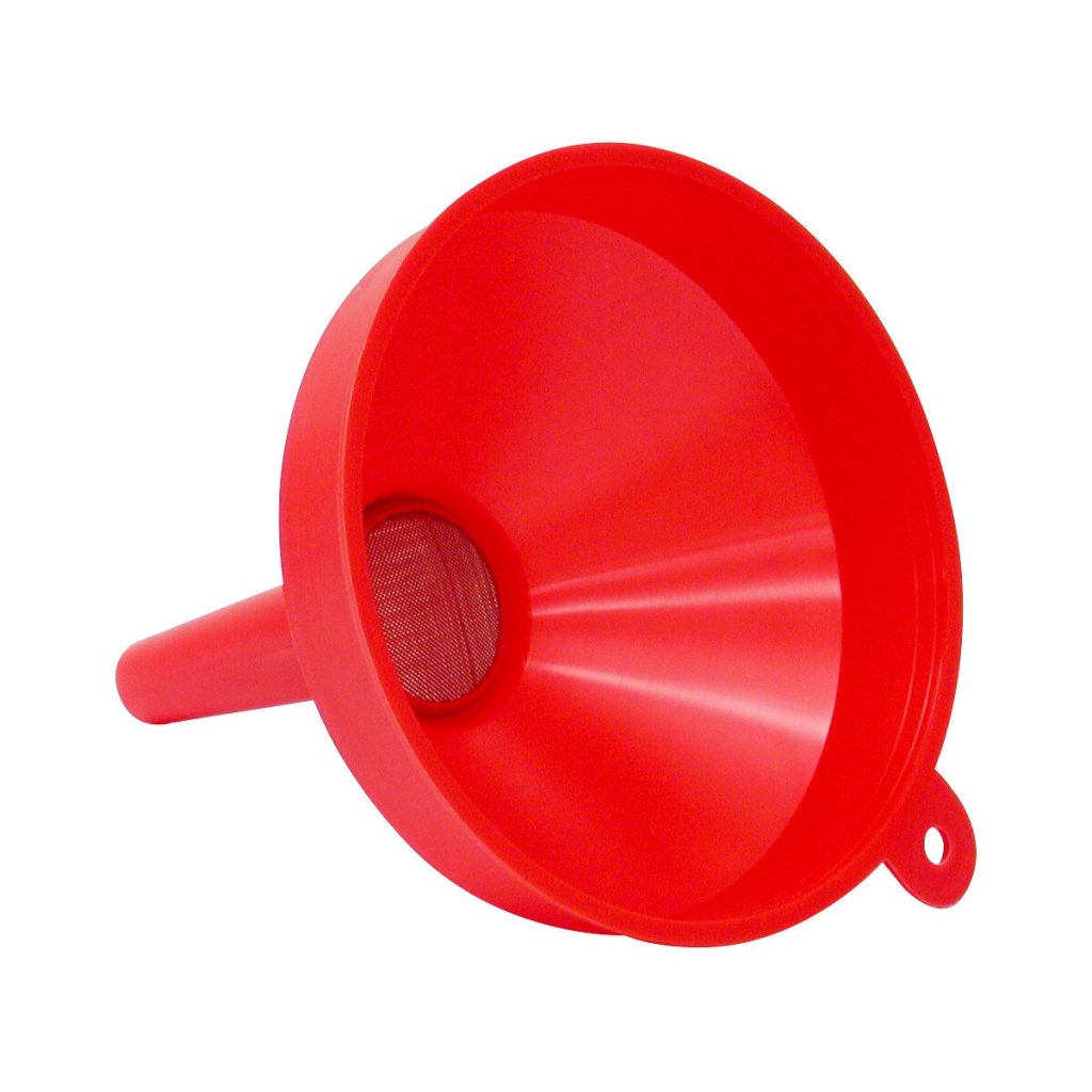 Plastmasas piltuve ar 160 mm sietu