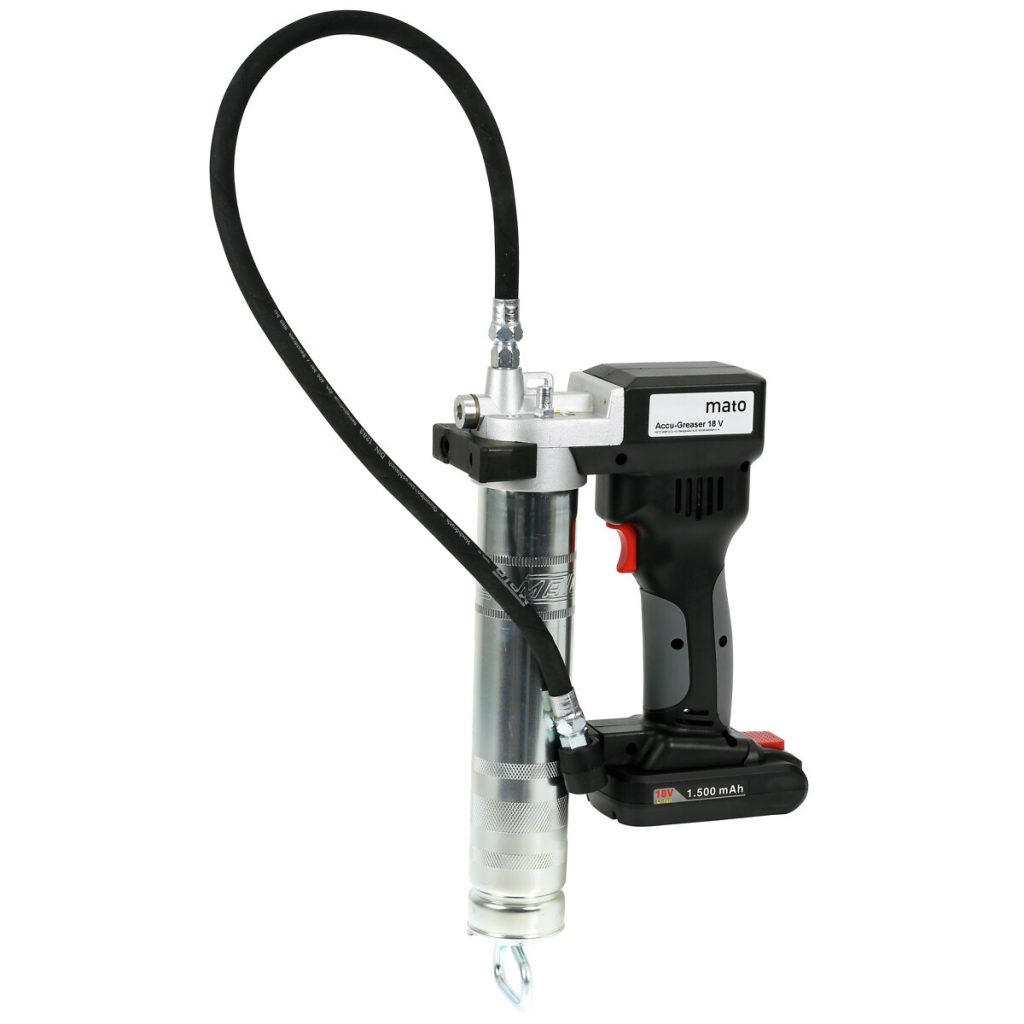 Smērēšanas pistole 18v accu-greaser 1,5ah