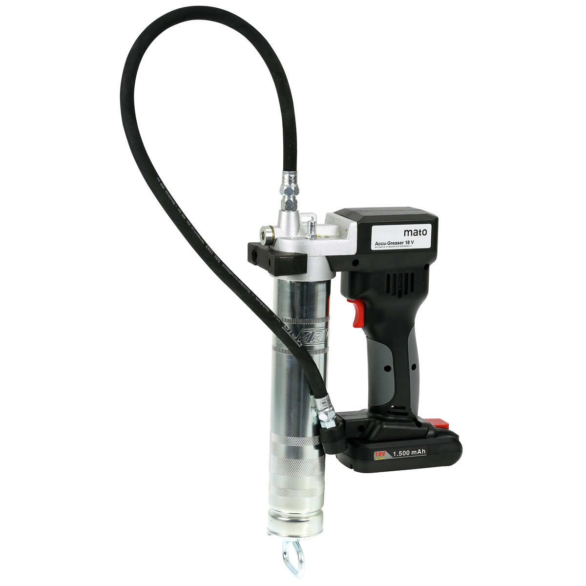 Smērēšanas pistole 18v accu-greaser 1,5ah