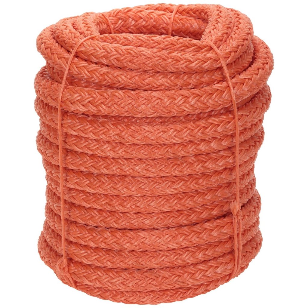 PP virve 20 mm, 20 m, oranža, max 3400 kg