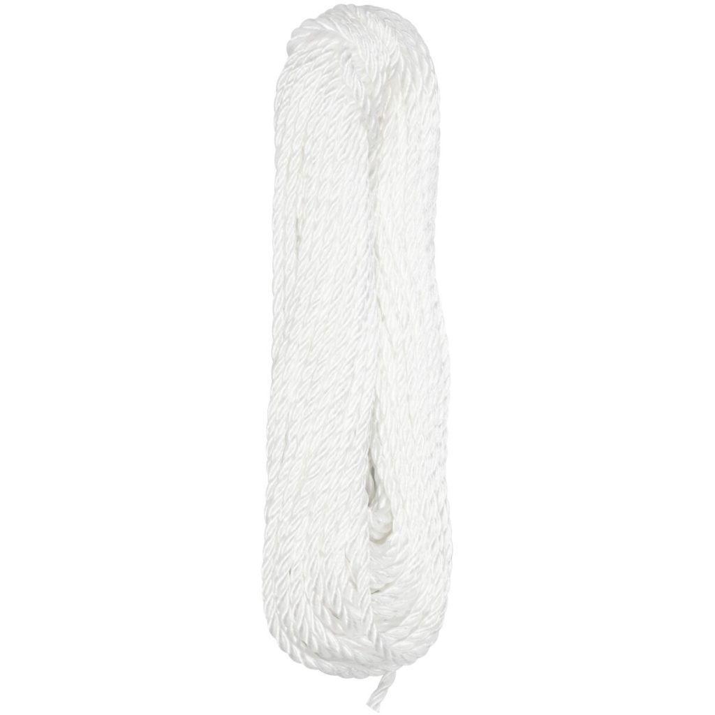 Veļas virve 6 mm × 20 m, spirālveida