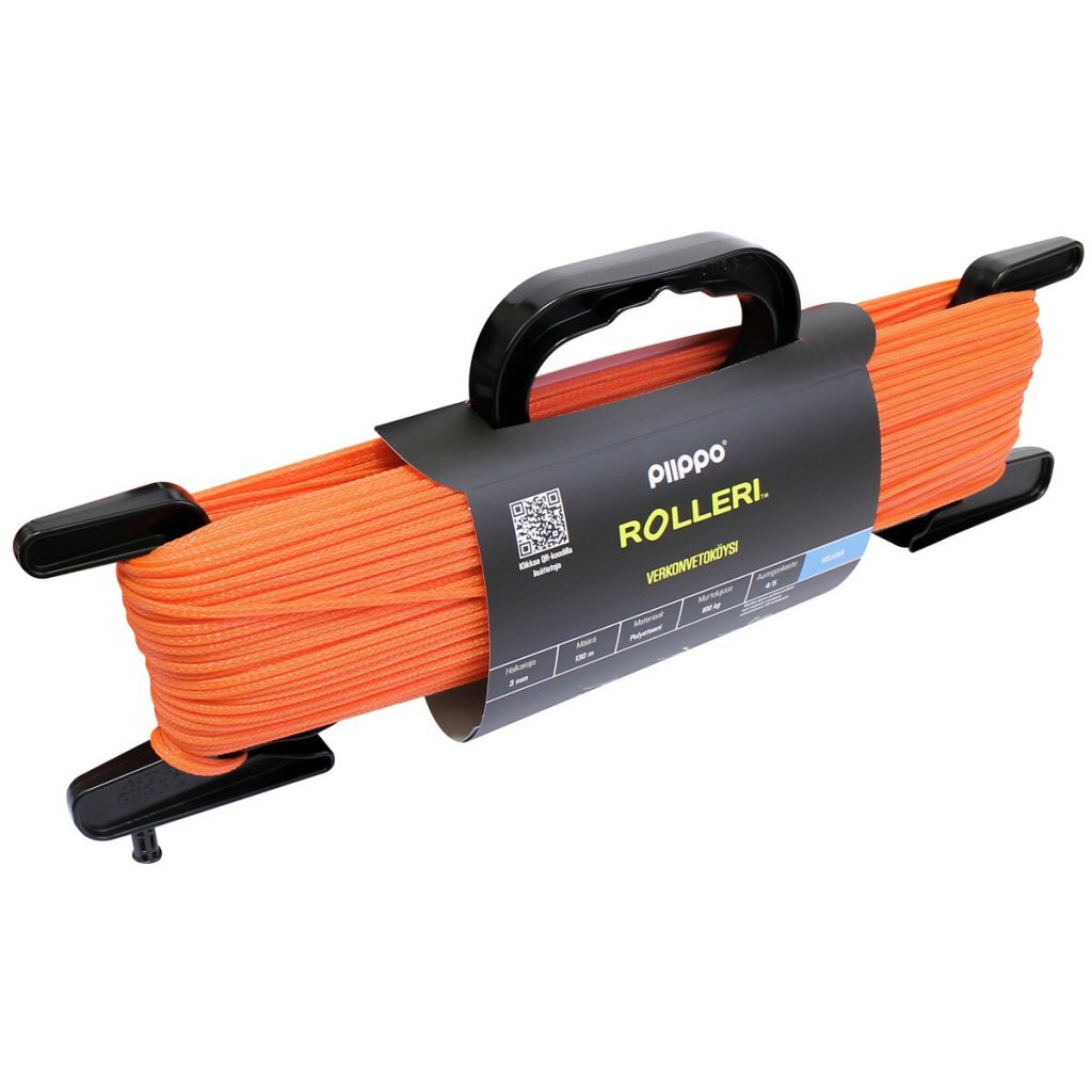 Rullītis 3mm*130m oranžā krāsā
