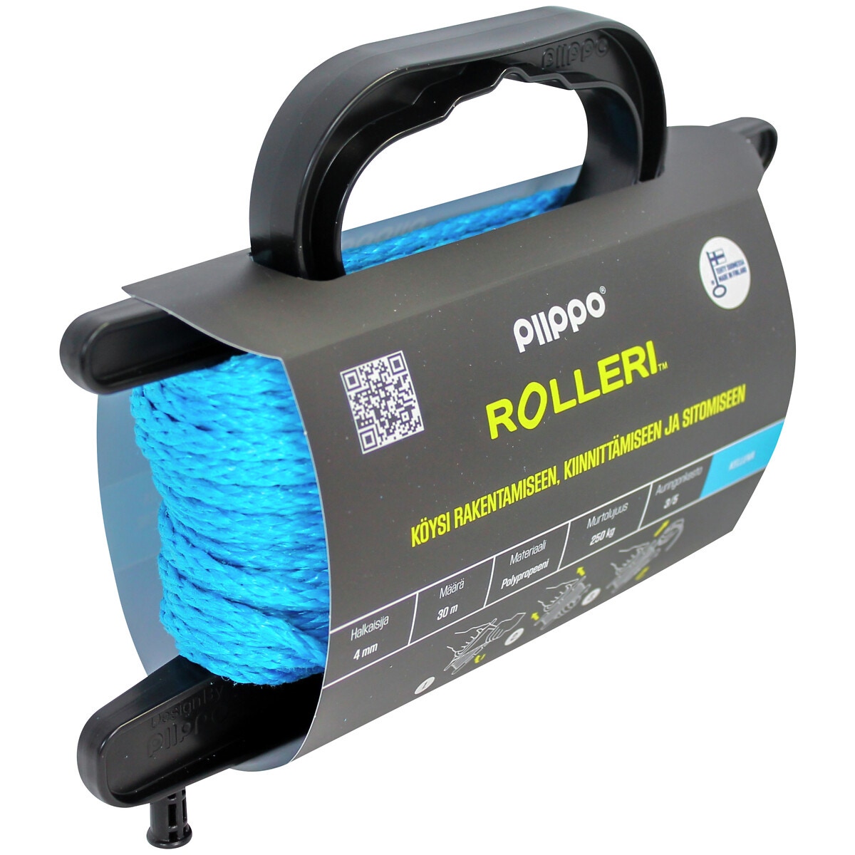 Virve Roller 4 mm × 30 m, zila
