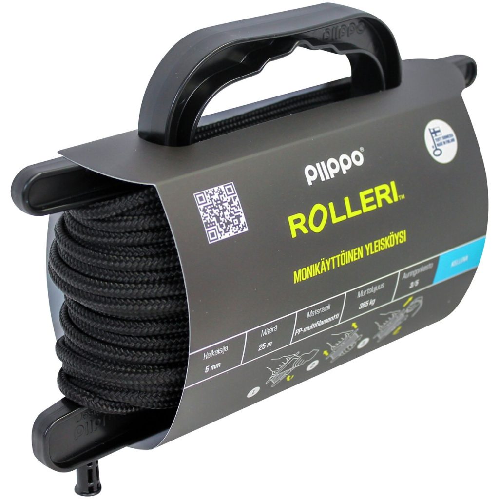 Virve Roller 5 mm × 25 m, melna