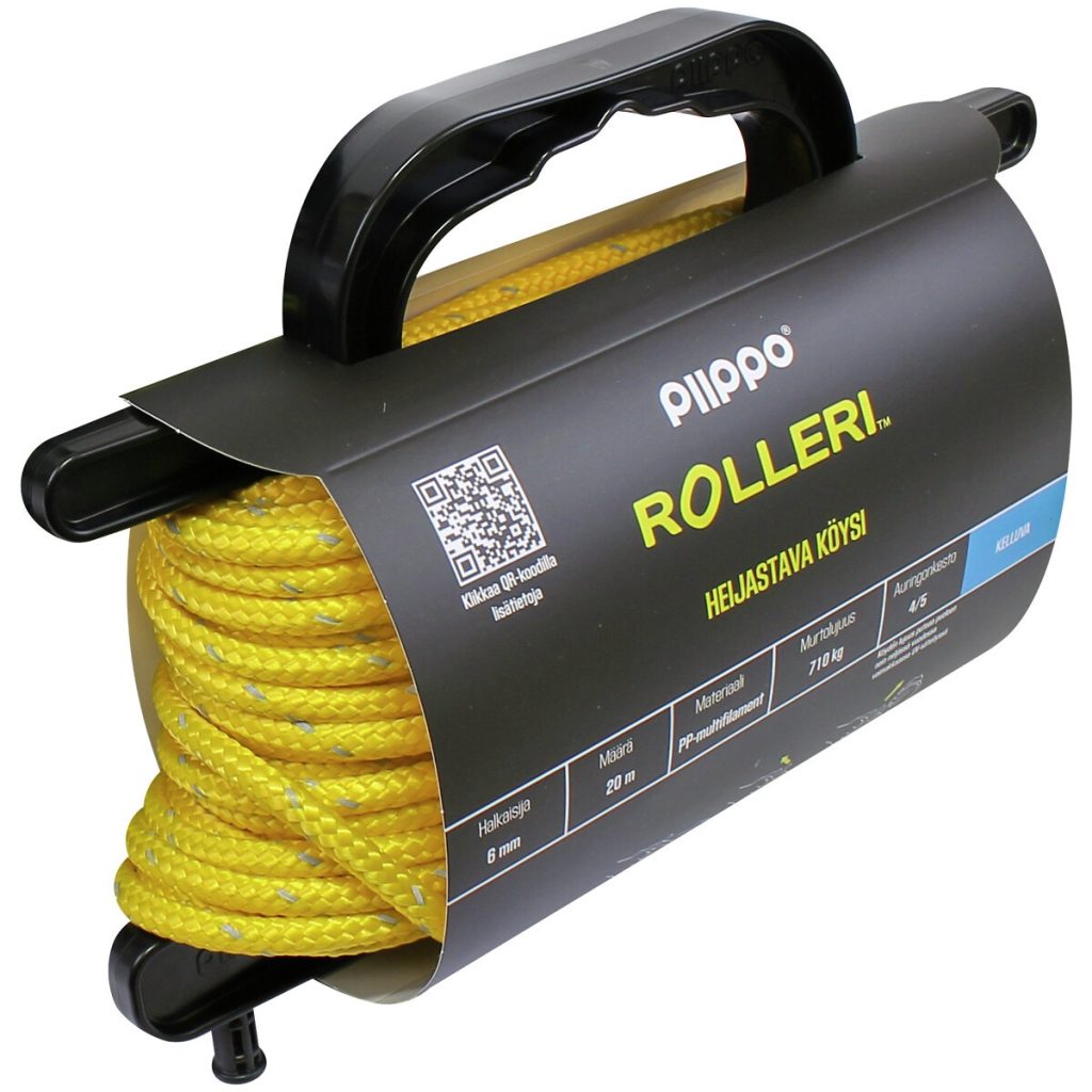 Vestejoša (atstarojoša) virve Roller 6 mm × 20 m