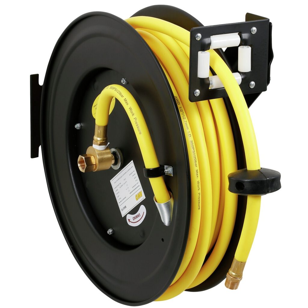 Gaisa šļūtenes rullis 15 m 1/2" gumijas