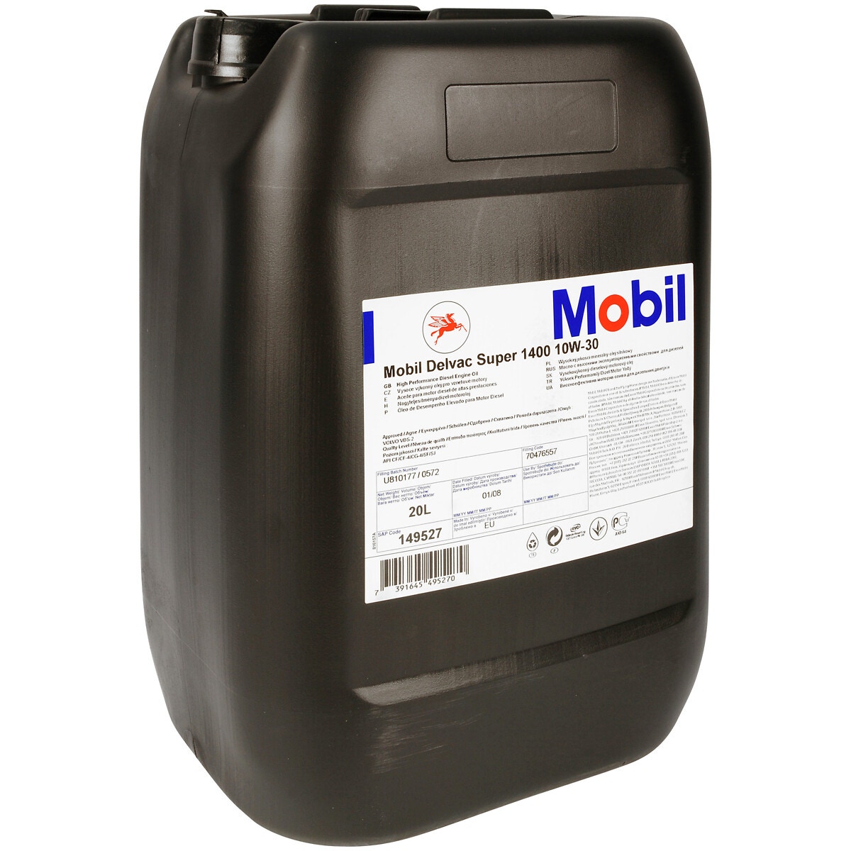 Mobil delvac l com veh 10w-30 20l