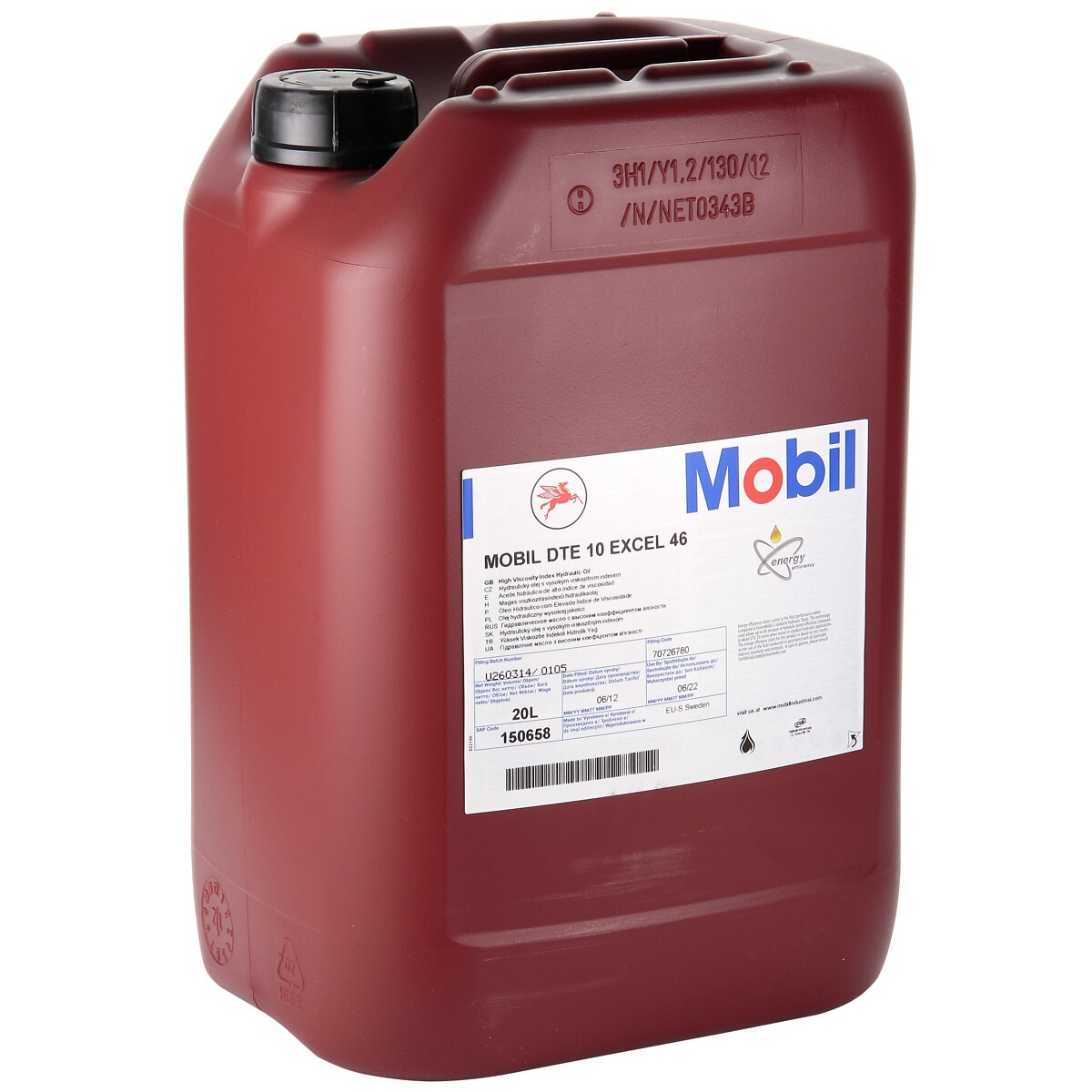 Mobilube dte 10 excel 46 20l