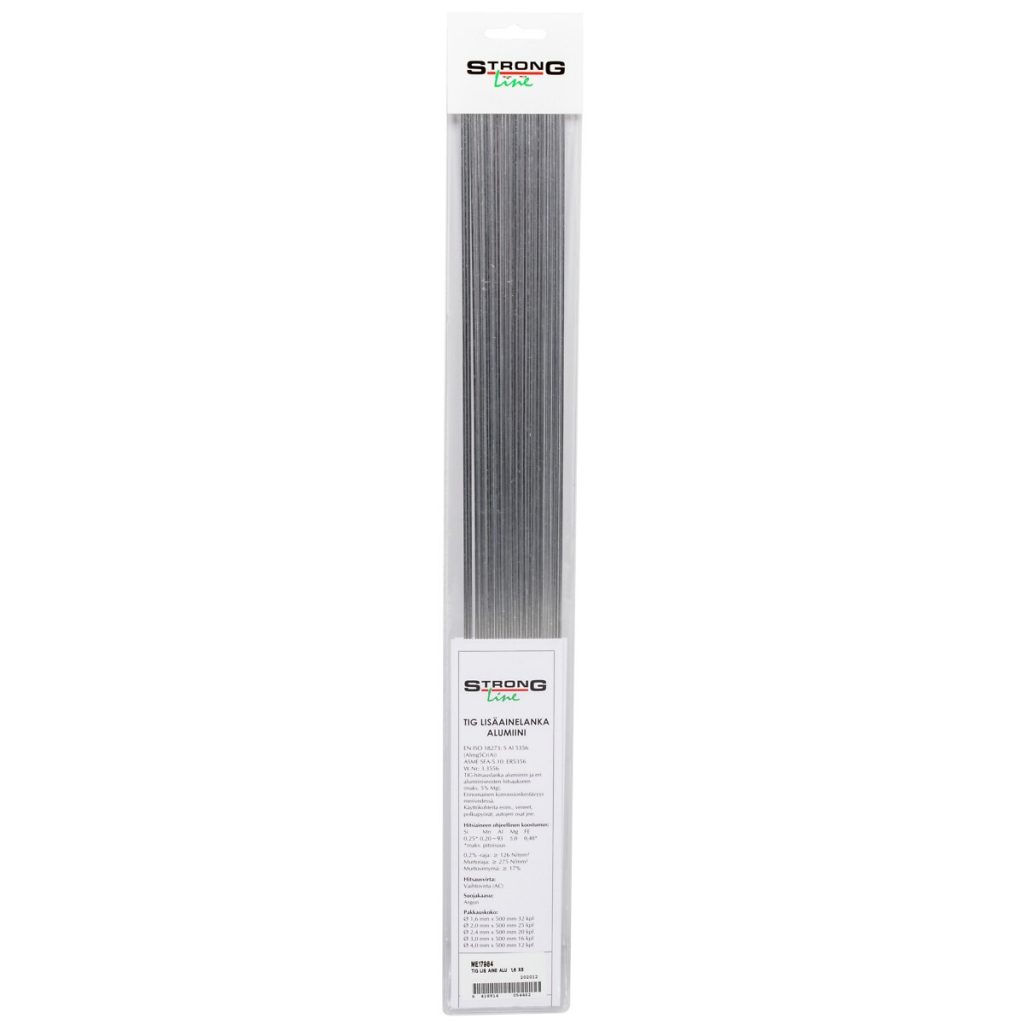Tig metināšanas materiāls al 1,6 x500mm a5356 mg5 32 p