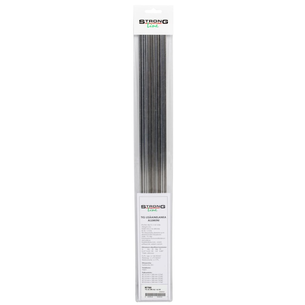 Tig metināšanas materiāls al 4,0 x500mm a5356 mg5 12 p