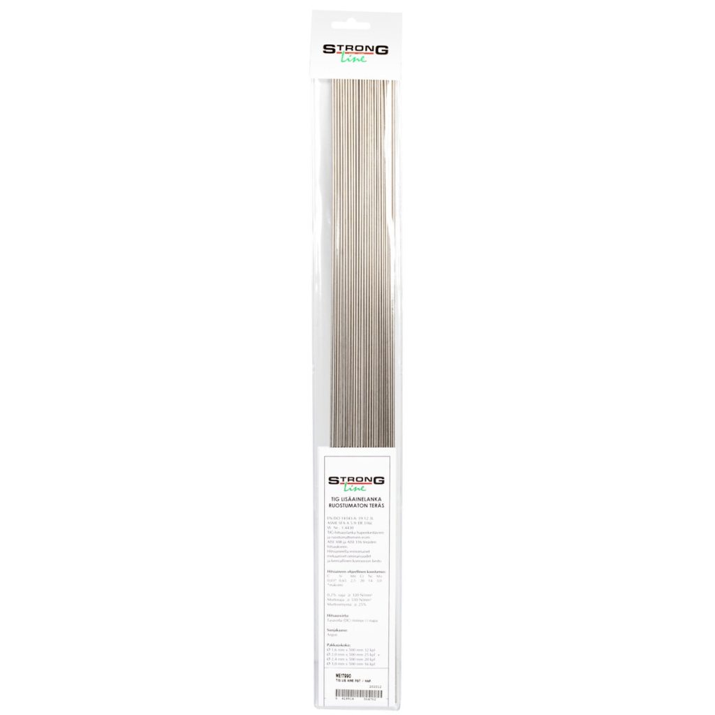 Tig metināšanas materiāls nerūsējošais 2,0 x500mm 316l 25