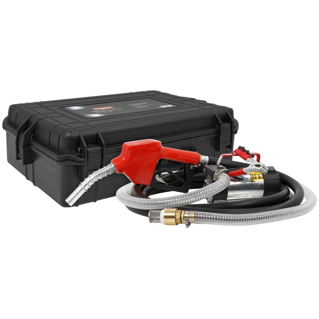 Degvielas sūknis komplekts pvc kaste 12v