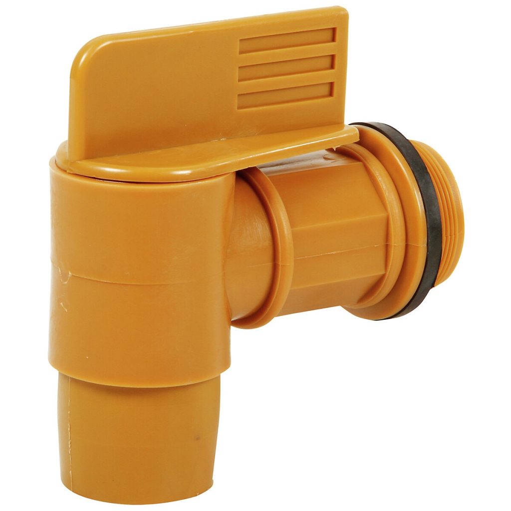 Plastmasa krāns Barrell cock 2" plastmasas