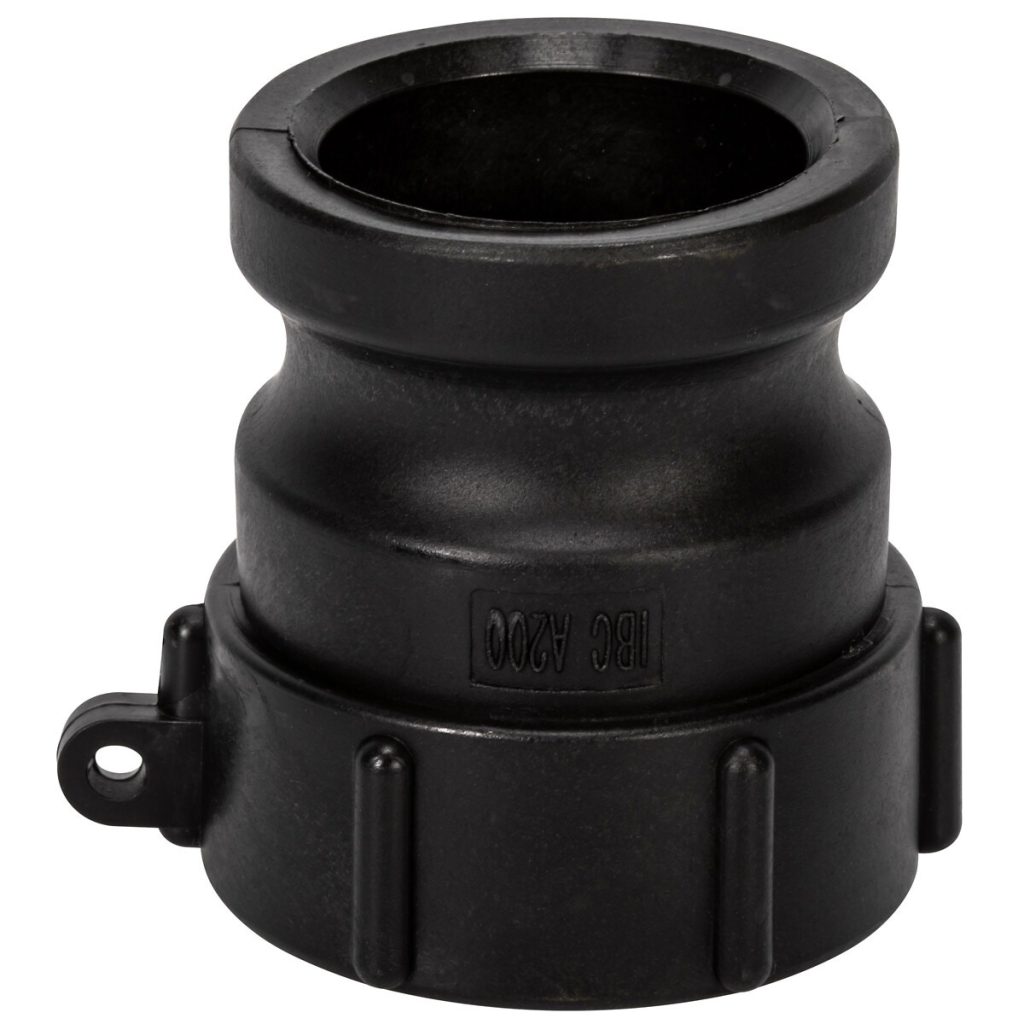 Ibc konteinera camlock vīrietis 2 collas