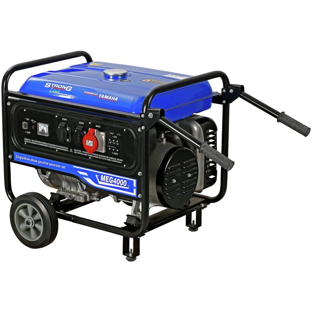 ĢENERATORS 4,4 KW AR YAMAHA MOTORU