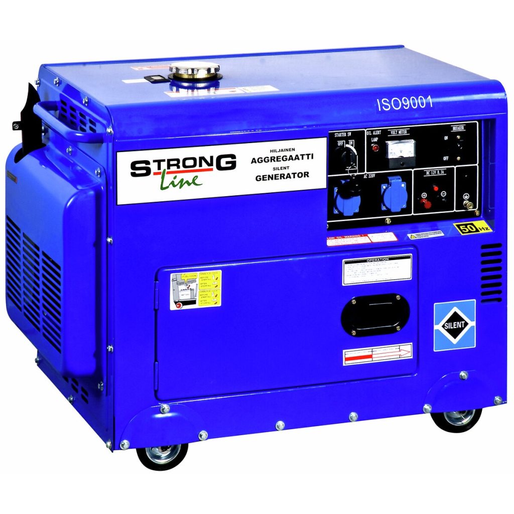 ĢENERATORS 5,0KW KLUSAIS TIPS