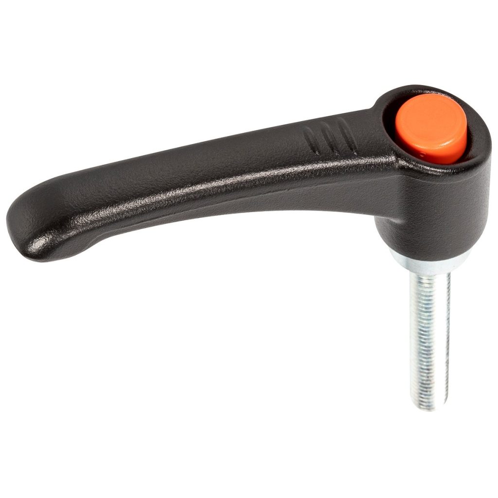 Regulējama saspiešanas svira m8x50 mm, metāls